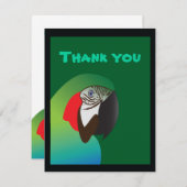 papegaai bedankt (Voorkant / Achterkant)