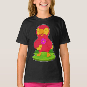 Papegaai Bloem T-shirt