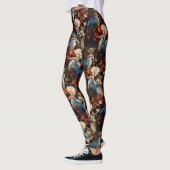  papegaai bloemig leggings (Links)