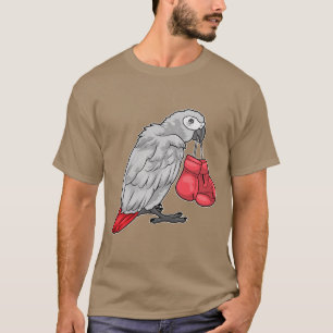 Papegaai Bokshandschoenen Boksen T-shirt