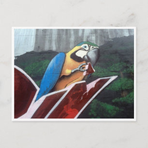 papegaai briefkaart