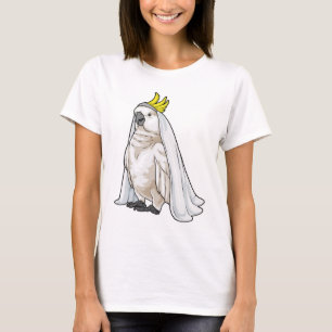 Papegaai Bruids Sluier Bruiloft T-shirt
