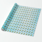Papegaai Cadeaupapier (Uitgerold)