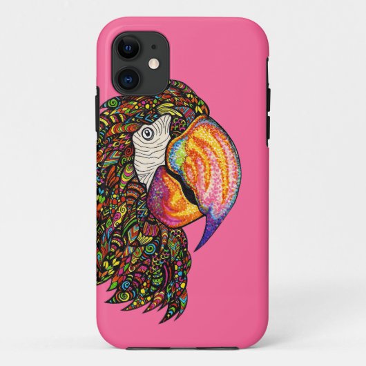 Papegaai Case-Mate iPhone Case (Achterkant)