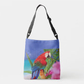 papegaai crossbody tas (Achterkant)