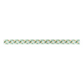 Papegaai en bloemen patroon lint (Voorkant)