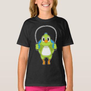 Papegaai Fitnesstouw Sporten T-shirt