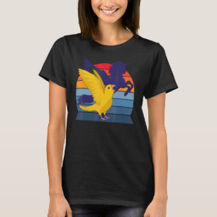 Papegaai I Vleugelige Eenhoorn I Schreeuwende Koni T-shirt