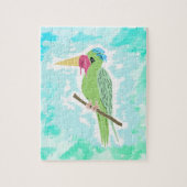 Papegaai Ijs Grappige Puzzel voor Kinderen (Verticaal)