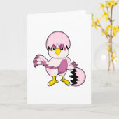 Papegaai in Ei met Eierschaal.PNG Kaart (Gele Bloem)