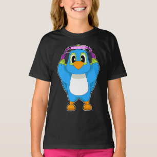 Papegaai Musicus Hoofdtelefoon Muziek T-shirt