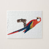  papegaai - Oude illustratie van vogels Legpuzzel (Horizontaal)