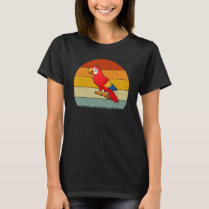 Papegaai Retro Stijl T-shirt