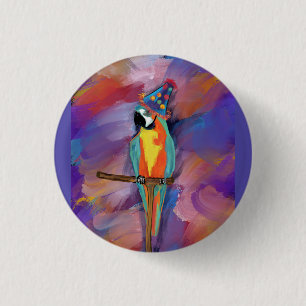 PAPEGAAI RONDE BUTTON 3,2 CM