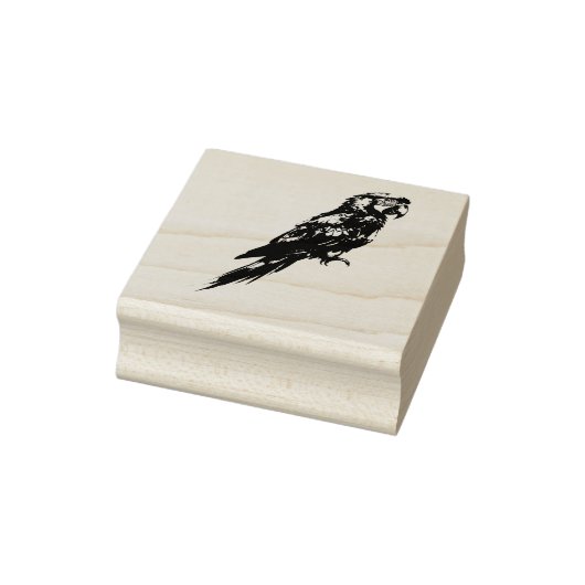 Papegaai Rubberstempel (Stempel)