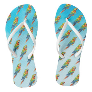 Papegaai Teenslippers