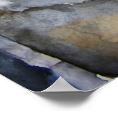 papegaai_vogel_schilderij poster (Hoek)