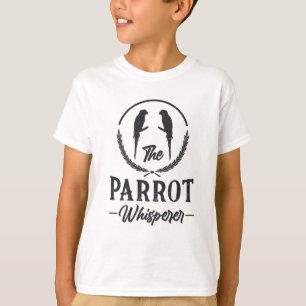 Papegaai Vogelpapegaai Whisperer Dierlijke Ara Pap T-shirt