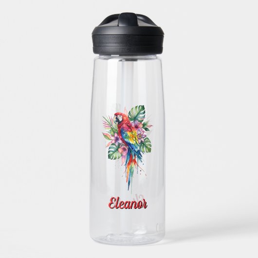 Papegaai Waterfles (Voorkant)