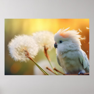 Papegaai Wilde Vogel Dier Tranquil Peace Poster