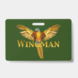 Papegaai Wingman Badge