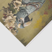 Papegaaibloemen Tissuepapier (Detail)