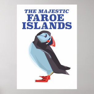 Papegaaiduiker van de Faeröer Poster