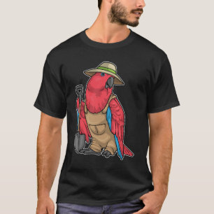 Papegaaien Tuinier Schop Tuin T-shirt