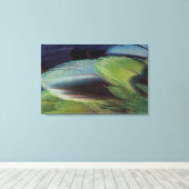 Papegaaienveerpatroonontwerp Canvas Afdruk (Insitu (Houten vloer))