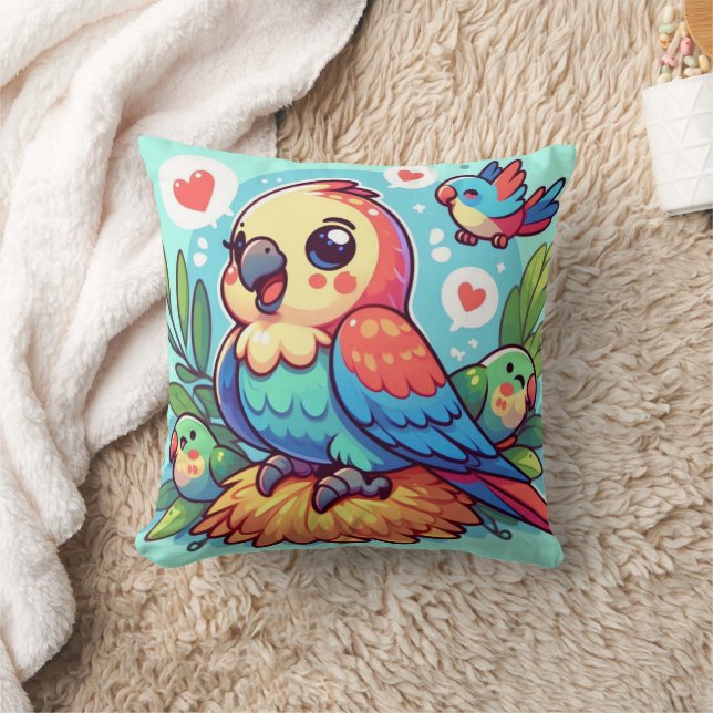 papegaaikussen kussen (Deken)