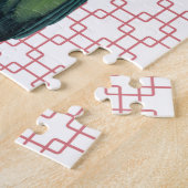  papegaaivogel op Retro Art Legpuzzel (Zijkant)