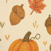 Papel de pared con patrón bosque de otoño behang (Zoom)
