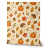 Papel de pared con patrón bosque de otoño behang (Afrollen)