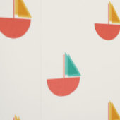Papel de pared con patrón de barquitos pequeños behang (Zoom)