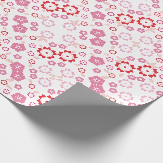 Papel de presente estampa cherry blossom sakura cadeaupapier (Hoek)