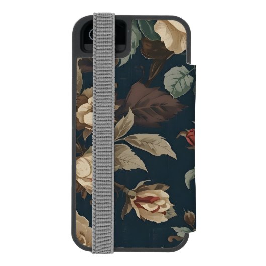 papel de presente incipio iPhone portemonnee hoesje (Agenda Achterkant)