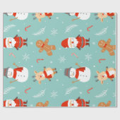 Papel de regalo con motivos navideños cadeaupapier (Vlak)