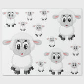 papel de regalo con ovejas cadeaupapier (Vlak)