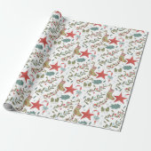 Papel de regalo navideño cadeaupapier (Uitgerold)