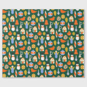 Papel de regalo navideño cadeaupapier (Vlak)