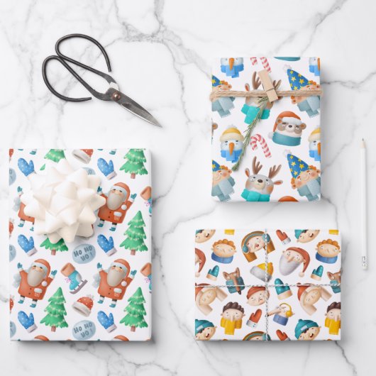 Papel de regalo navideño inpakpapier vel (Voorkant)