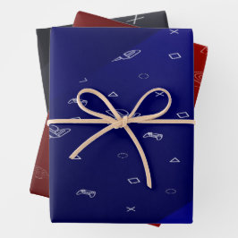 Papel de regalo XBOX, PLAYSTATION y NINTENDO Inpakpapier Vel