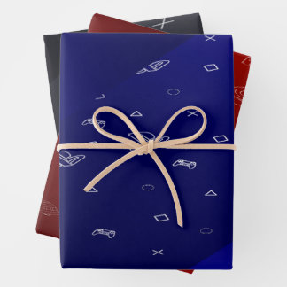 Papel de regalo XBOX, PLAYSTATION y NINTENDO Inpakpapier Vel