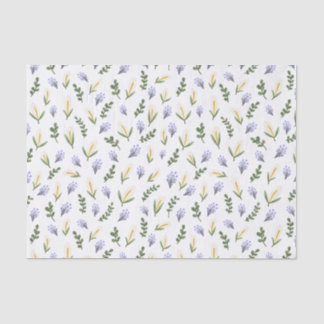 Papel de seda flor de agua y lavanda tissuepapier