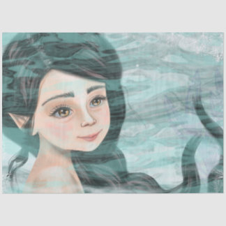 Papel de seda ilustrado profesional tissuepapier