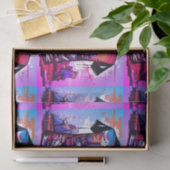 Papel de seda Nueva York Graffitis Tissuepapier (Geschenk)