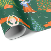 Papel navideño nutcracker cadeaupapier (Rol Hoek)
