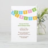 Papel Picado Cinco de Mayo Invitation (Debout devant)