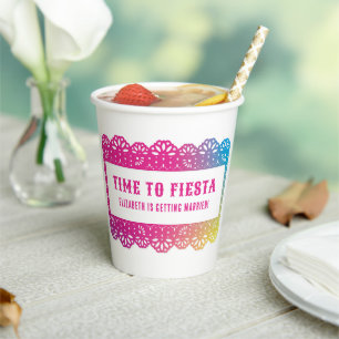 Papel Picado Fun Fiesta Papieren Bekers