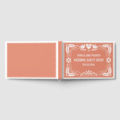 Papel picado inséparables pêche mariage livre d'or (Complet)